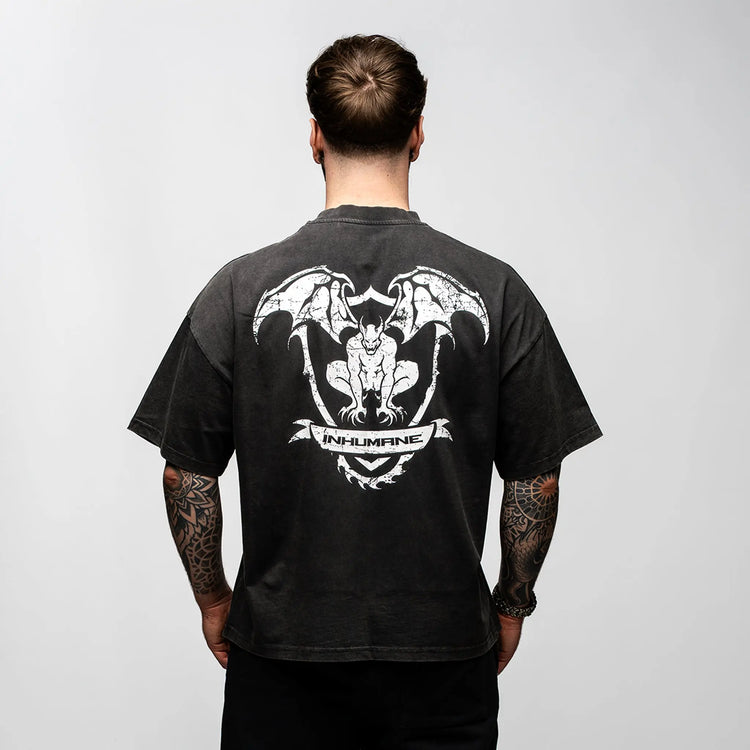 Gargoyle Oversized Boxy T-Shirt inhumane.de