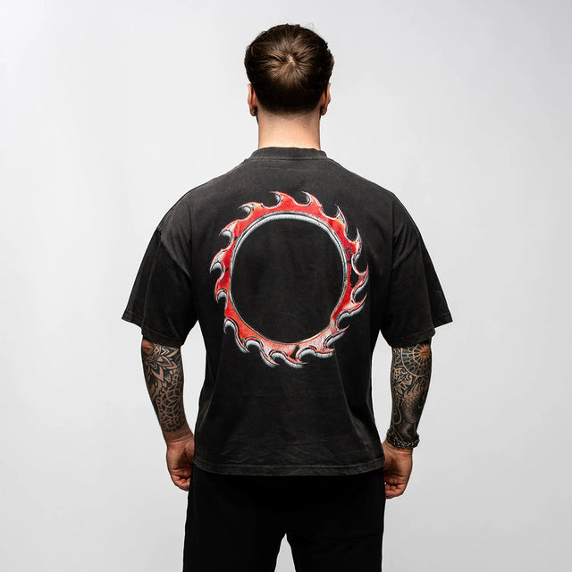 Inferno Oversized Boxy T-Shirt inhumane.de