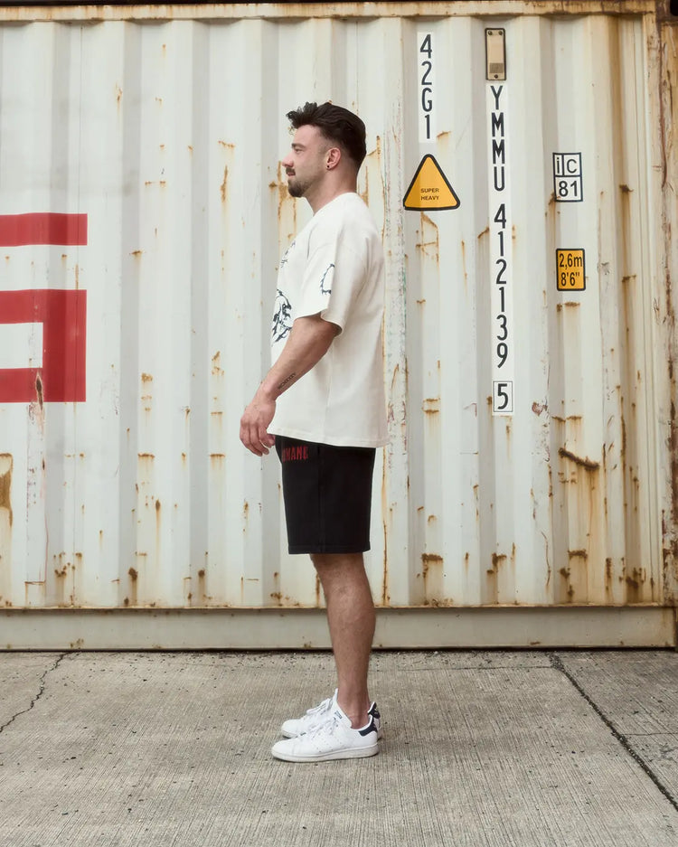 Jersey Boxy T-Shirt Vintage White inhumane.de