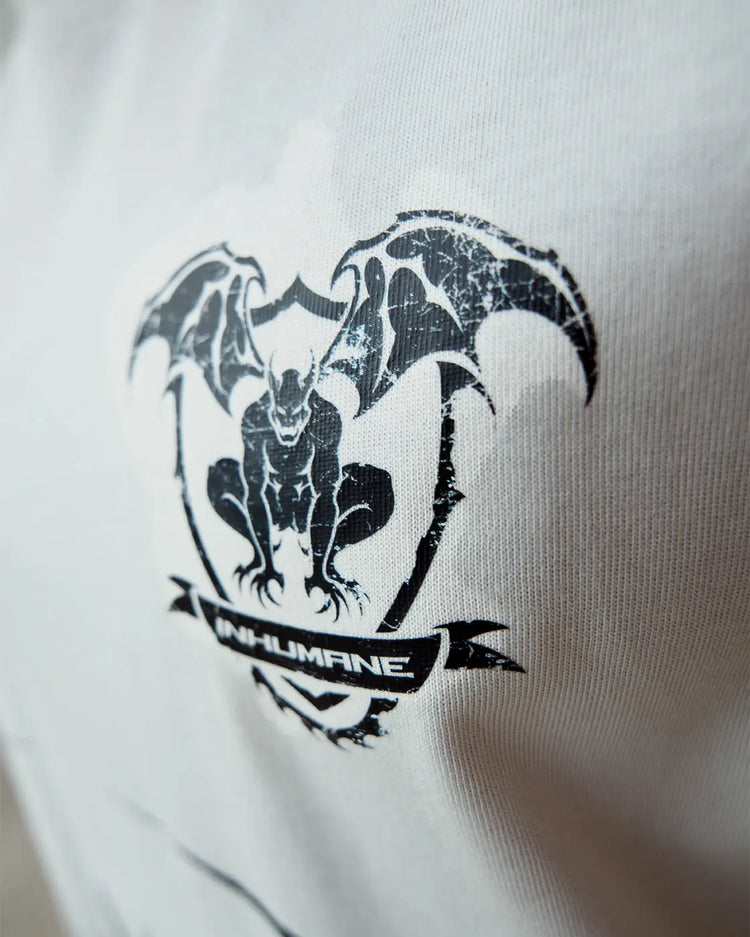 Jersey Boxy T-Shirt Vintage White inhumane.de