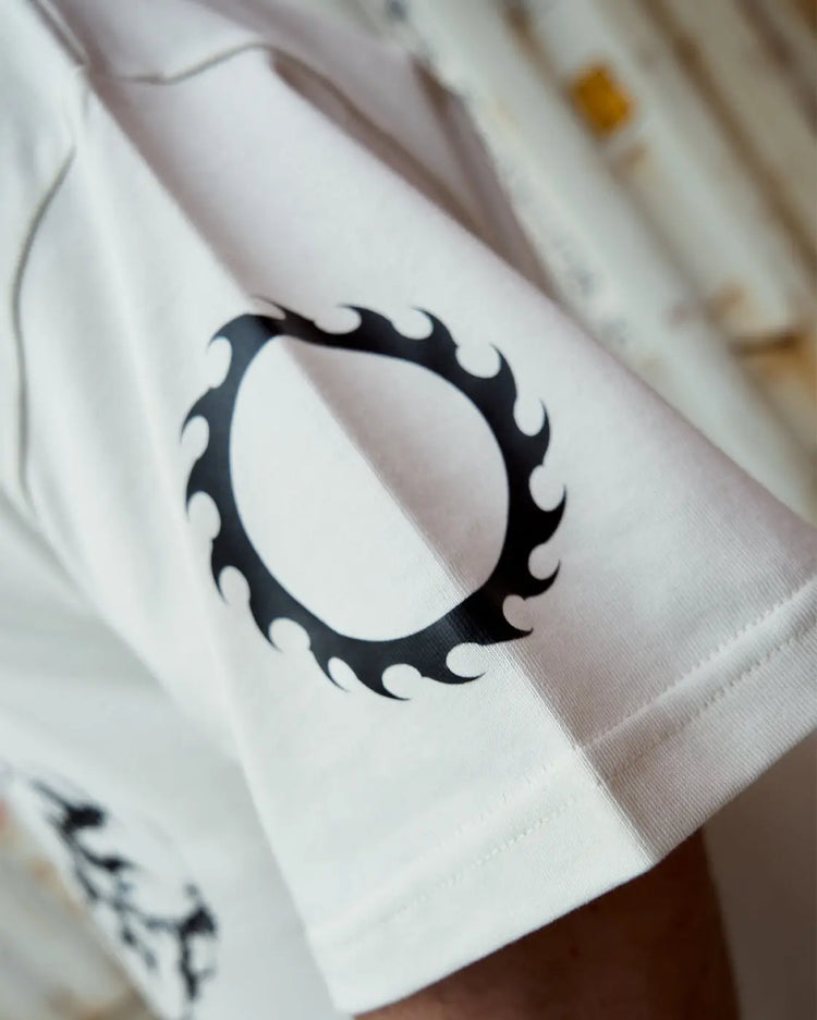 Jersey Boxy T-Shirt Vintage White inhumane.de