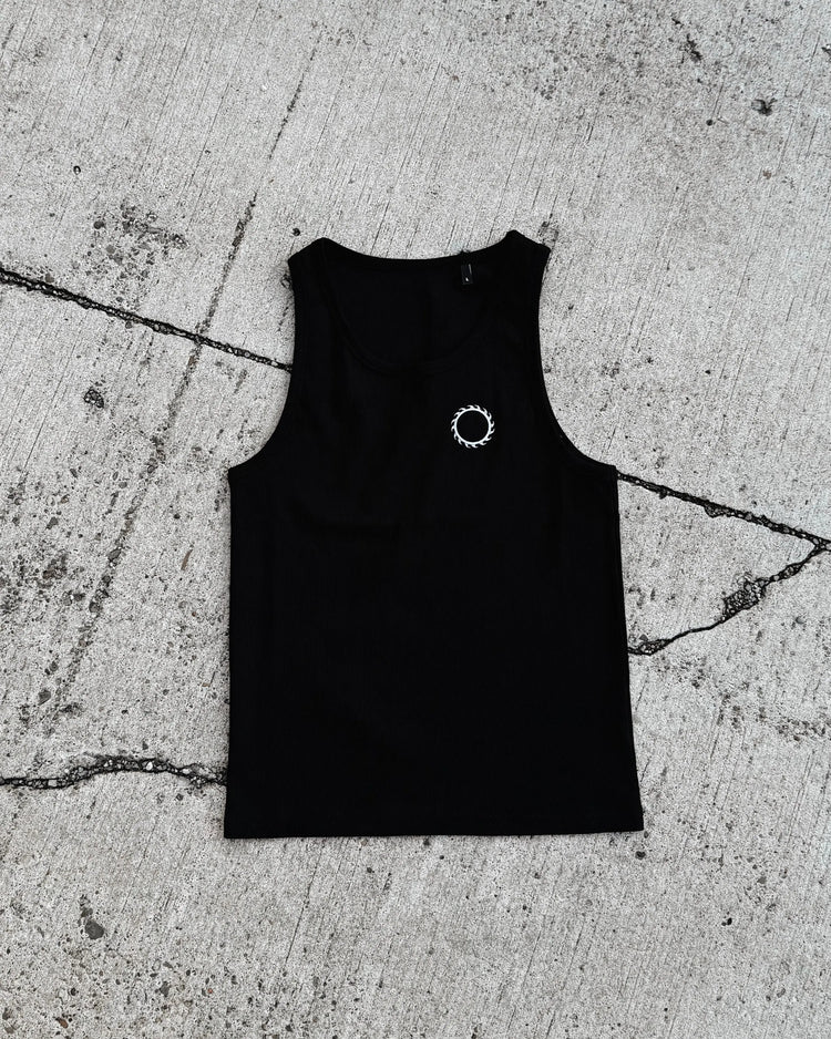 inhumane razor tanktop gym fitness schwarz