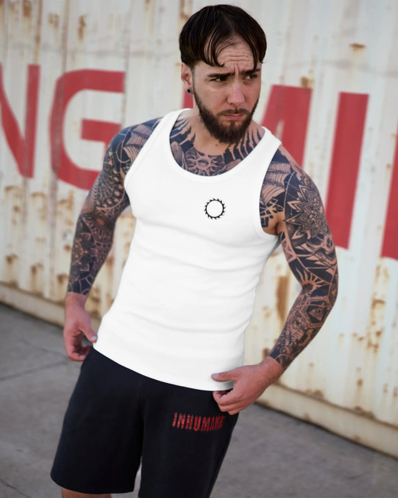 Razor Tanktop White inhumane.de