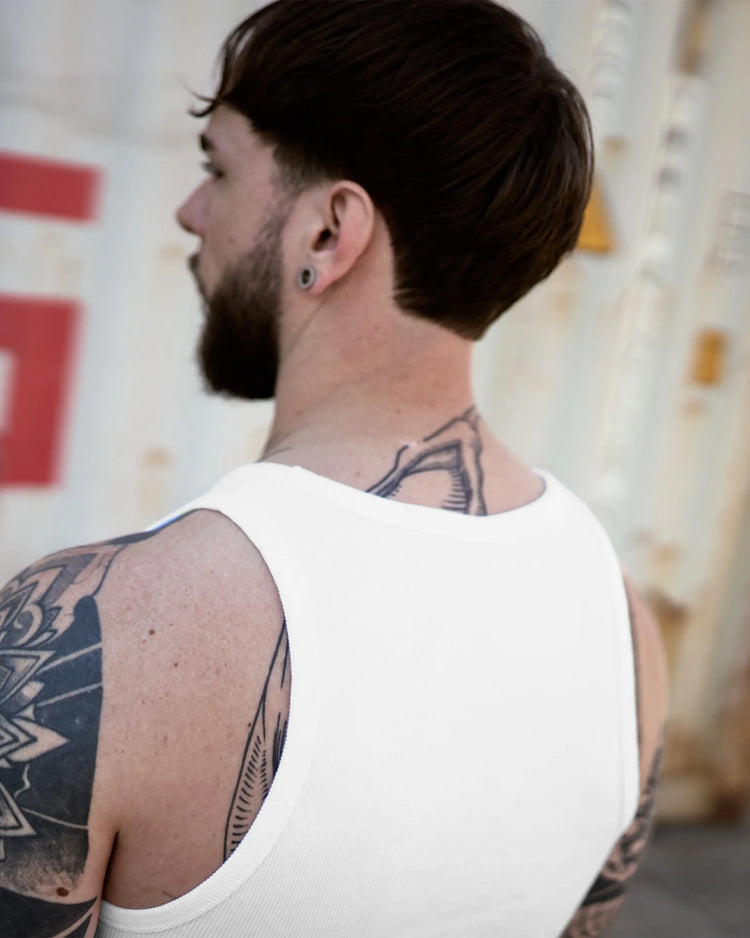 Razor Tanktop White inhumane.de