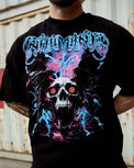 Cursed Wings Boxy T-Shirt Black inhumane.de