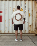 Cursed Wings Boxy T-Shirt Vintage White inhumane.de