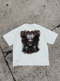 Cursed Wings Boxy T-Shirt Vintage White inhumane.de
