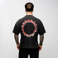 Inferno Oversized Boxy T-Shirt inhumane.de