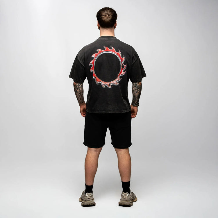 Inferno Oversized Boxy T-Shirt inhumane.de