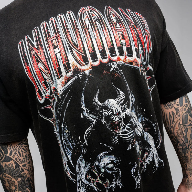 Inferno Oversized Boxy T-Shirt inhumane.de
