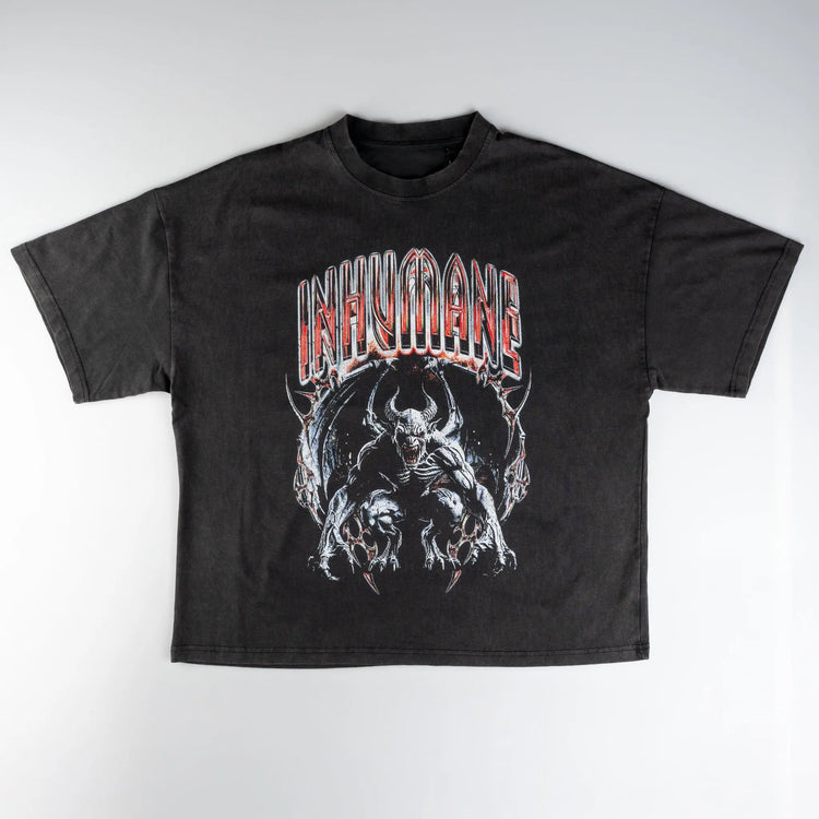 Inferno Oversized Boxy T-Shirt inhumane.de