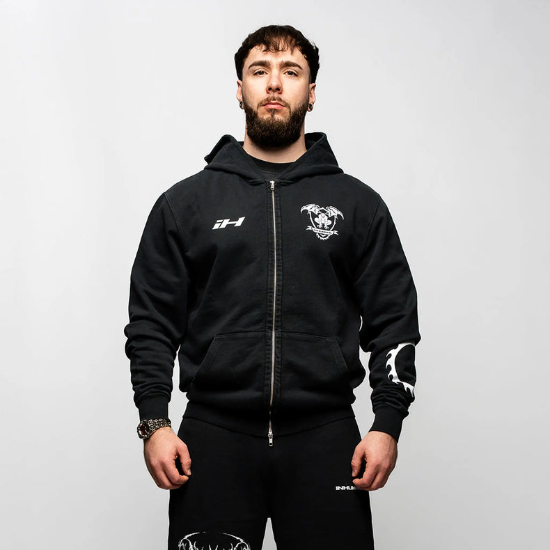 Inhumane Jersey Zipper Hoodie inhumane.de