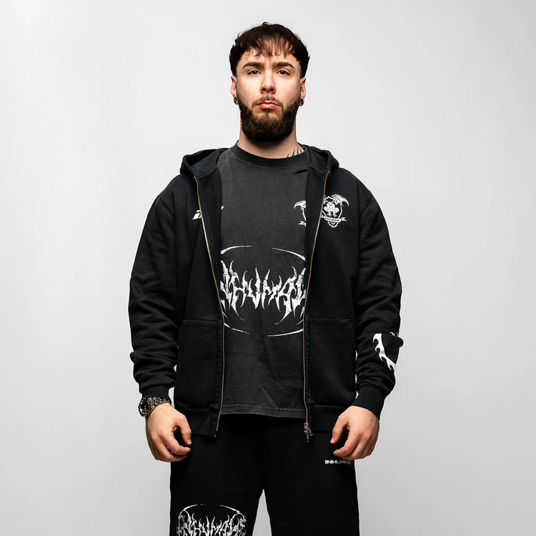 Inhumane Jersey Zipper Hoodie inhumane.de