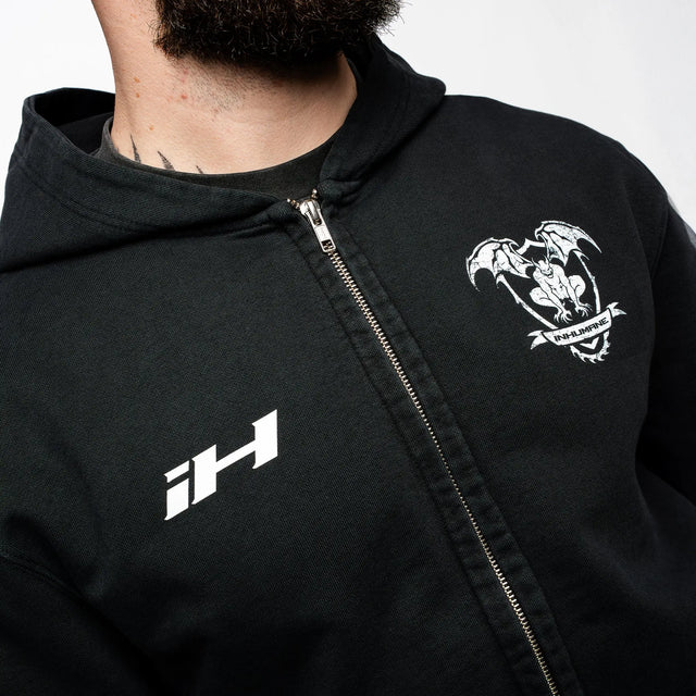 Inhumane Jersey Zipper Hoodie inhumane.de