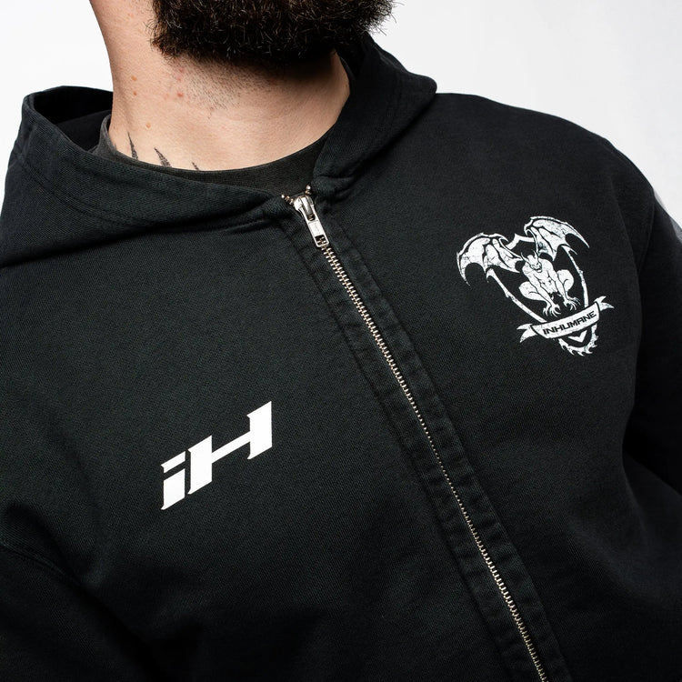 Inhumane Jersey Zipper Hoodie inhumane.de