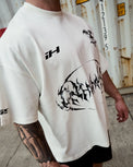 Jersey Boxy T-Shirt Vintage White inhumane.de