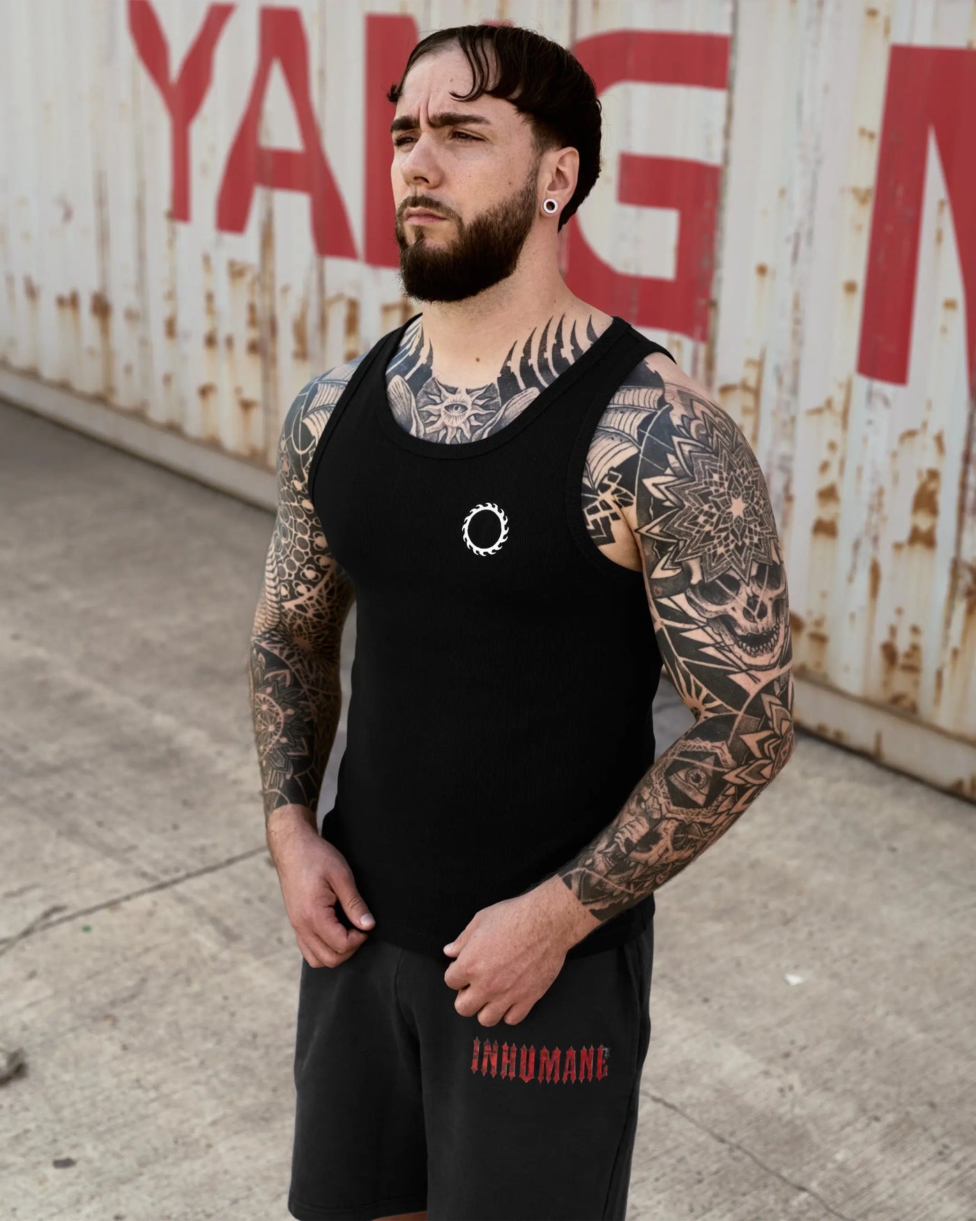 Razor Tanktop Black inhumane.de