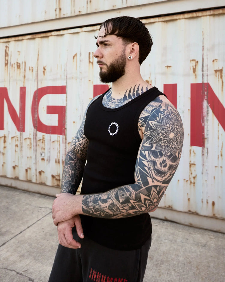Razor Tanktop Black inhumane.de