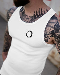 Razor Tanktop White inhumane.de
