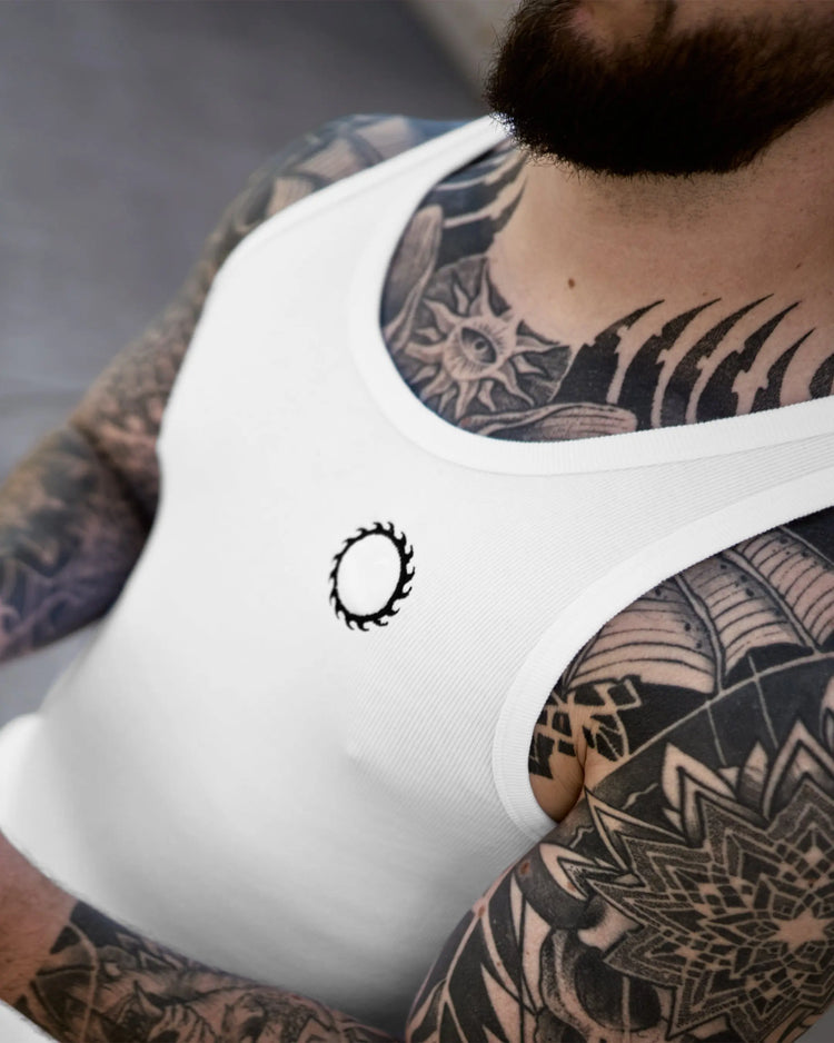 Razor Tanktop White inhumane.de